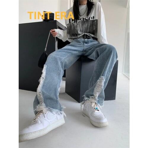 Женские прямые джинсы TINT ERA China At AliExpress