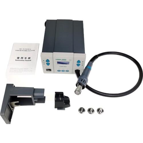 Three Custom Channels Desoldering Station Mobile Phone Repair Chip 1000W High Air Volume YAOGONG 861DW Digital Display