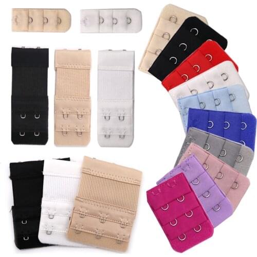 5pc Bra Extenders Strap Buckle Extension 3 Rows1/2/3/4/5 Hooks Clasp Straps Bra Strap Extender Sewing Tool Intimates Accessories