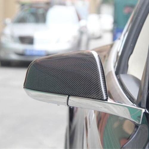 Carbon Fiber Exterior Shell Protection Coversr for Tesla Model 3 S X Accessories Rearview Mirror Case Side for Model3