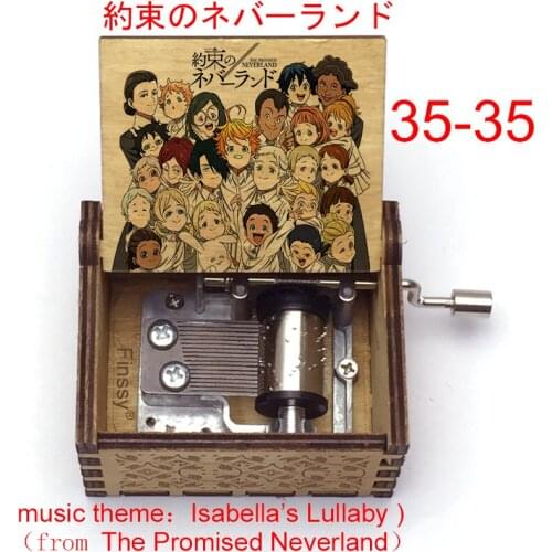 Yakusoku no Neverland The Promised Neverland Theme Isabellas Lullaby Music Box Childrens Holiday Gifts Home Office Decorations