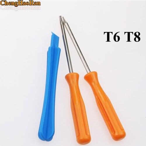 1 set T6 T8 Screwdrivers Repair Tool + Crowbar For Microsoft For Xbox One Elite Controller Replacement LB RB Bumpers Buttons Key