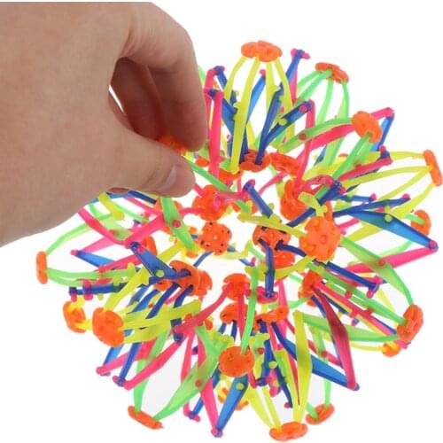 1Pc 3 Expanding Ball Toy Sizes Baby Throwing Ball Stretching Shrinking Ball Sphere Toy