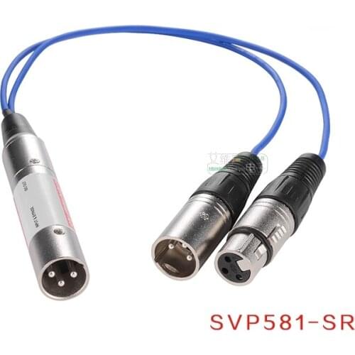 1Pcs Taiwan Risheng Audio Engineering Signal Noise Noise Current Sound Isolator 500 ohm Performance Camera Card SVP581-SR