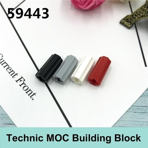 10PCS Technology Building Blocks Parts Compatible with Major Brand Moc Parts 59443 6538c 1x2 Cross Shaft Gifts Toys