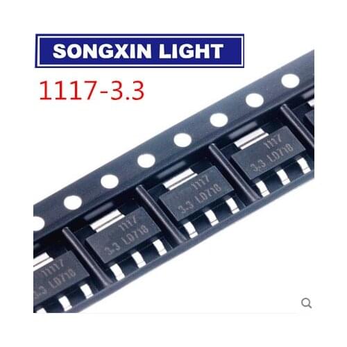 1000PCS/LOT Original AMS1117-3.3 AMS1117-3.3V AMS1117 LM1117 1117 Voltage Regulator We only provide good quality