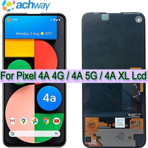 5.81" for Google Pixel 4a LCD Display G025J Display Touch Screen Digitizer Assembly Replacement For Google Pixel 4a lcd pixel 4a