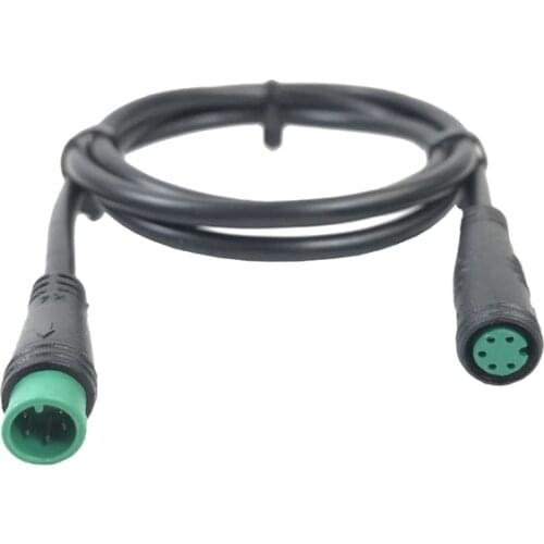 Ebike Display Cable 5 Pin for Bafang BBS01/BBS02/BBSHD Mid Motor Electric Bike Display Extension Cable Connector