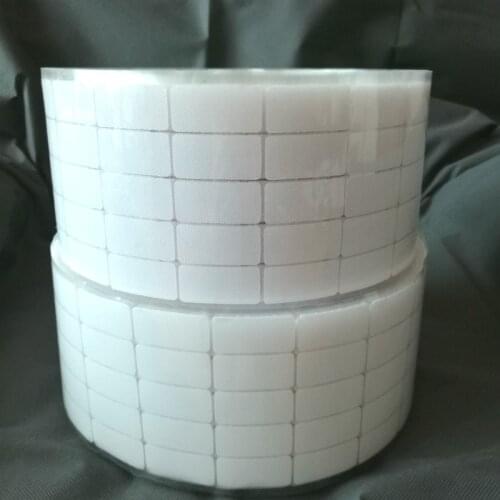 Hook Loop Magic tape 20*28mm Self Adhesive Fastener Tape Disks Magic Round Sticker Nylon Table Chair Feet With Glue 50Pairs