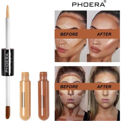 Sculpt & Highlight Concealer Contour Foundation Dual Face Shadow Stick