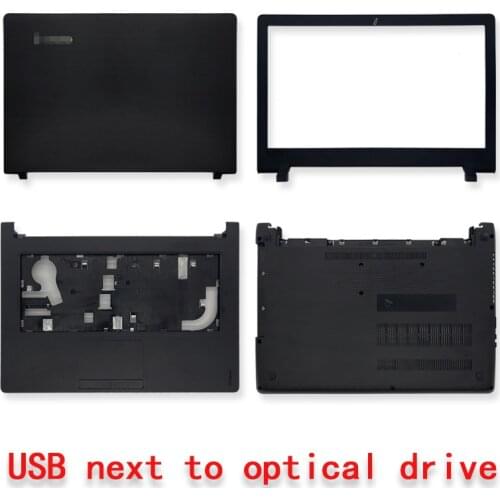 NEW For lenovo ideapad 110-14 110-14ISK TianYi 310-14isk Series Laptop LCD Back Cover/Front Bezel/Palmrest/Bottom Case Black