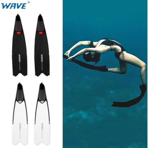 Fins Can Be Replaceable Soft TPR Anti-slip Free-Diving Fins Proffesional Snorkel Dolphin Flippers Toughness Swimming Monofin