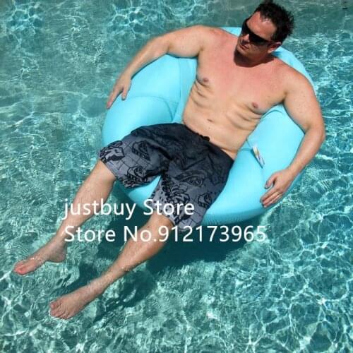 Outdoor garden waterproof pool side swimming solid color bean bag armchair large beanbag long sofa lazy chair bag