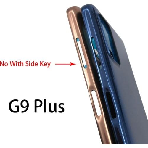 Back Battery Glass Cover Parts With Adhesive Sticker For Moto G7 G9 Plus G9 Play One Fusion One Hyper One Zoom One Macro E7