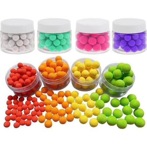 1 Box Smell Pop up Fishing Lure Boilies Floating Beads Carp Baits Soluble in Water Senuelos de pesca leurres de peche