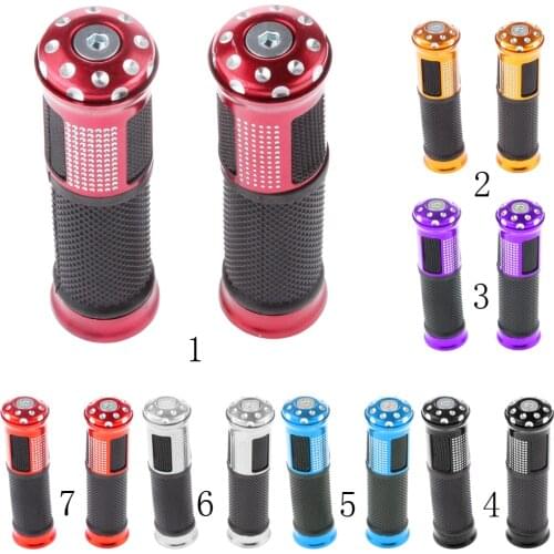 1 Pair Universal Motorcycle Rubber Handlebars Grips Body Parts Durable