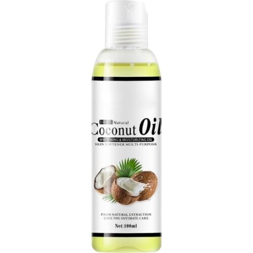 100% Natural Organic Virgin Coconut Oil Body and Face Massage Best Skin Care Massage Relaxation Oil Control Product