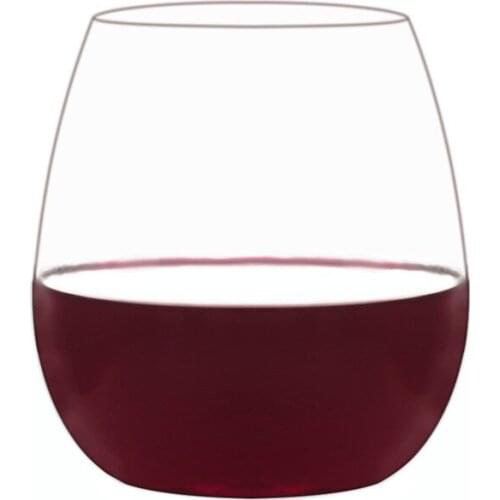 2020 new transparent plastic water bottle drop resistant beer glass plastic wine glass4pcs