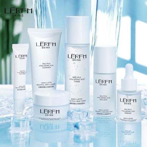 LANNIFANGKE Multiple Hyaluronic Acid water Light Beauty Six Piece Set.Skin Care.Skin Care Sets.Skincare.Body Care