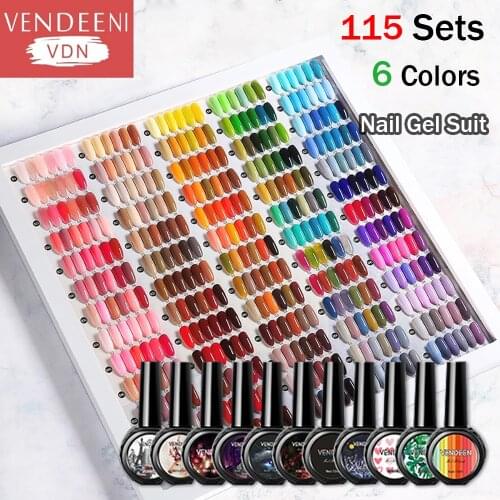 15ml Gel Polish Set Manicure for Nails Semi Permanent Vernis top coat UV LED Gel Varnish Soak Off Nail Art Gel Nail Polish