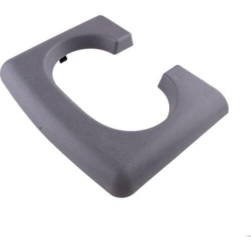Car Center Console Cup Holder Pad in Bench Seat Gray Fit for Ford F150 2004 2005 2006 2007 2008 2009 2010 2011 2012 2013 2014