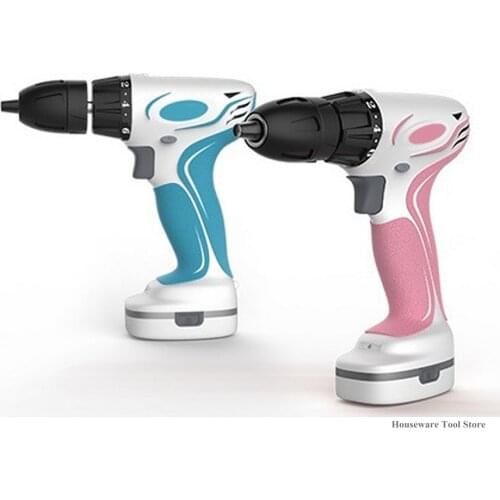 10.8V Cordless Electric Drill mini Electric Screwdriver Rechargeable Lithium Battery Wireless Power Screw Driver Power Tools