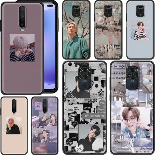 Kpop Stray Kids Phone Case for Xiaomi Redmi Note 9S 8 9 8T 7 9C 7A 9A 6A K30 Pro TPU Cover Black Soft Shell Capa
