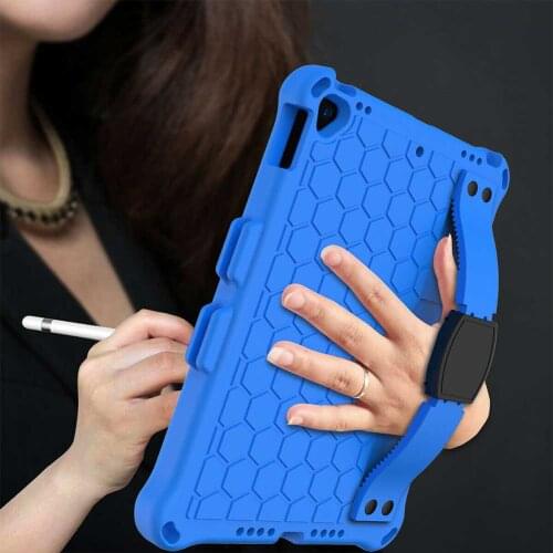 Hand-held Back Kichstand Tablet Case Cover for iPad 7th 8th Generation 10.2 2019 2020 for iPad Pro 9.7 2016 Air 1 Air 2 A2270