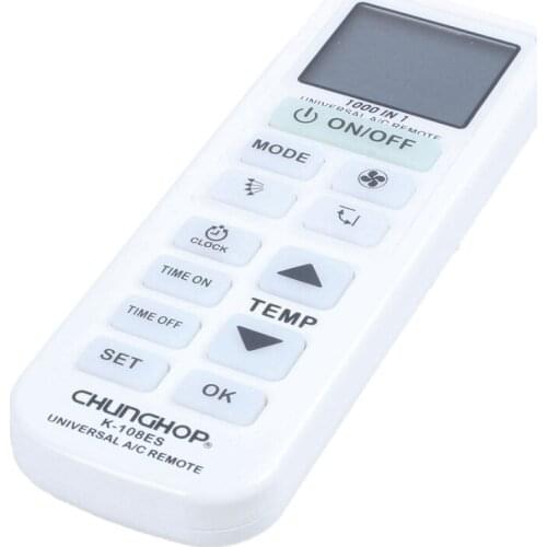 CHUNGHOP Universal A/C controller Air Conditioner air conditioning remote control K-108es USE FOR TOSHIBA PANASONIC SANYO