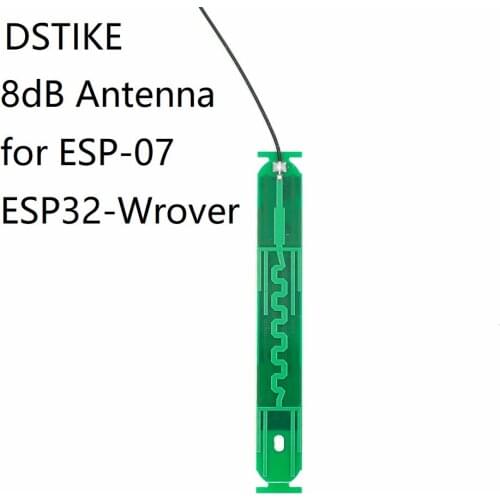 DSTIKE IPEX 8dBi Antenna for ESP-07/ESP32-Wrover