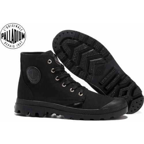 PALLADIUM PAMPA HI ORIGINALE TC Sneakers Classic Canvas Shoe Ankle Boots Fashion Casual Shoes 40-44