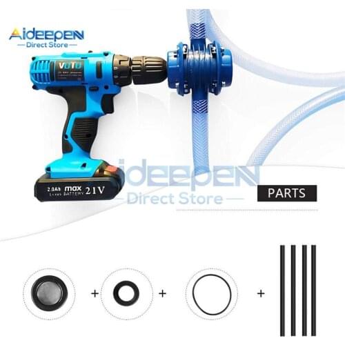 Micro Mini Portable Heavy Duty Self-Priming Hand Electric Drill Water Pump Suction Deep Well Pump Home Garden Centrifugal Tool