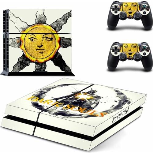 Dark Souls PS4 Stickers Play station 4 Skin Sticker Decals Cover For PlayStation 4 PS4 Console & Controller Skins Vinyl