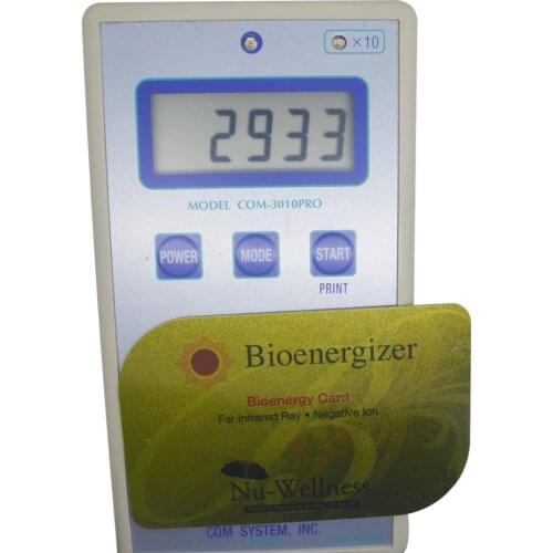 400 x free shipping 2500-3000 BioEnergizer card Quantum Science Scalar Energy Ion cards anti radiation bioenergy card FIR card