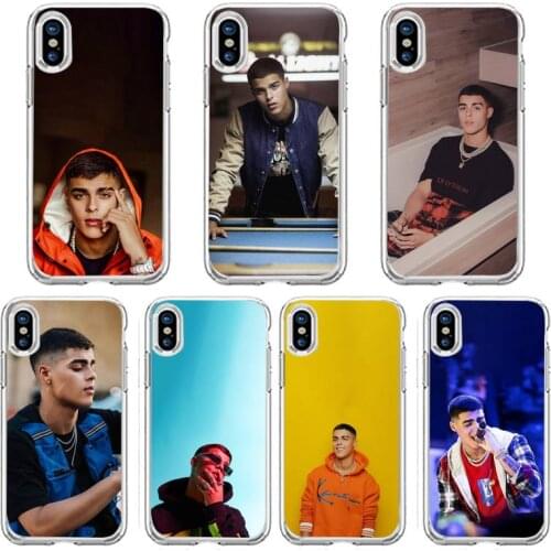 Puerto Rican Male Singer lunay Phone Case Transparent soft For iphone 5 5s 5c se 6 6s 7 8 11 12 plus mini x xs xr pro max