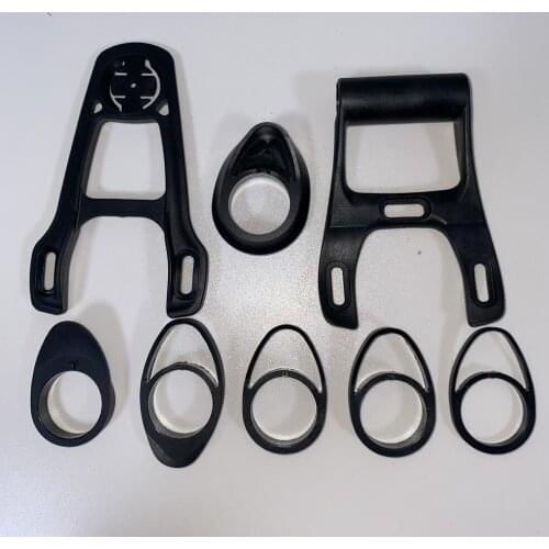 For 5D 6D full Carbon Integrated Drop Bar Road Bicycle Handlebar spacers Computer mounts light mounts