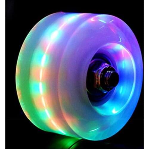 Double-row roller skates Luminous wheel roller skates Flashing wheels Four-wheel roller skates Accessories Wear-resistan