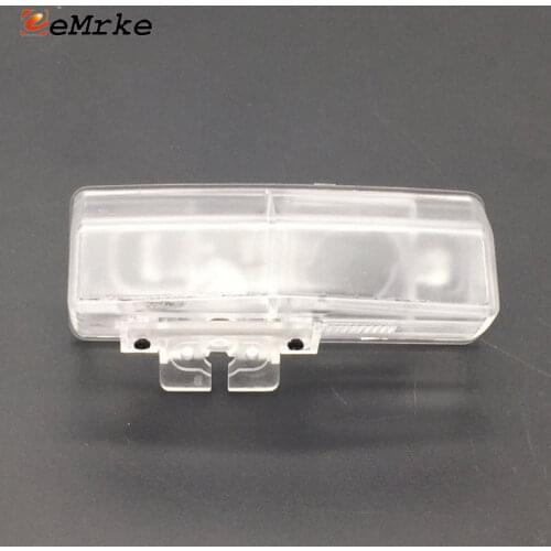 EEMRKE Car Rear View Camera Bracket License Plate Lights Housing Mount for Toyota Matrix Venza 2008-2016 / Prius XW 2000-2016