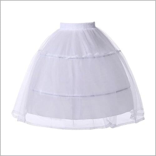 New Womens Petticoats Tulle Skirts Slips Umderskirt Tutu Ruffled LOLITA Dress for Party Prom Dresses