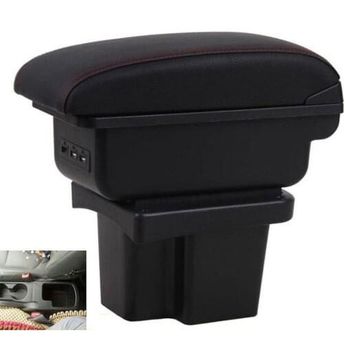 For Kia fcrte armrests box car KIA rtage fcrte 2011 2012 2014 2016 2019 car armrest box Storage box car accessories interior USB