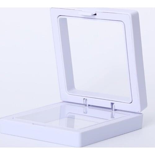 Transparent Gifts Box For All Jewelry BFF Necklace Ring Bracelet Earring Acrylic Packaging Display Box 7.1cm * 7.1cm * 2.1cm