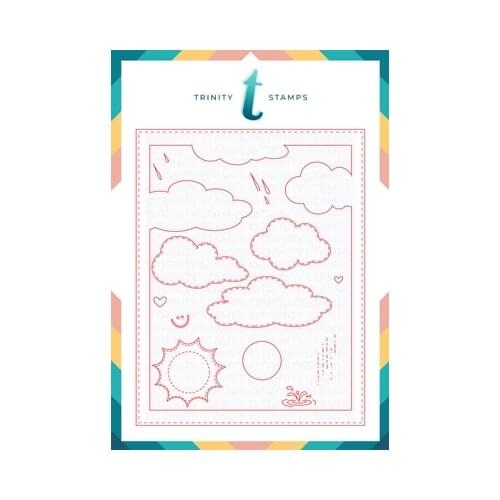 Rainbow Metal Cutting Dies Stencils Scrapbooking Album Paper Decorative Craft Embossing