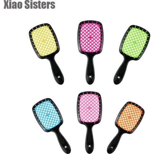 1 Pc Professional Large Paddle Cushion Hair Brush Magic Comb Women Tangle Hairdressing Salon SPA Massage Comb hairdresser