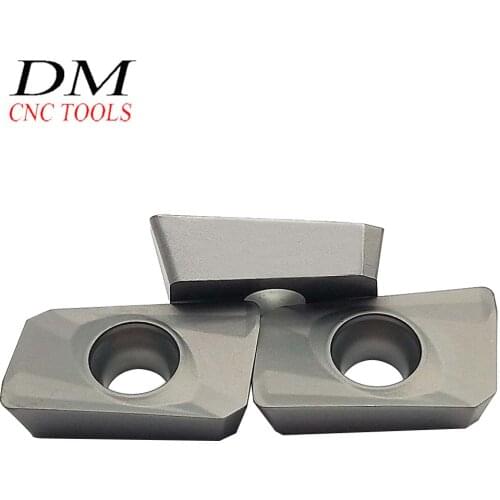 10pcs APMT1604PDER-H2 NX2525 CNC lathe Cermet milling blade can be use on BAP400R Milling cutter bar Milling cutter