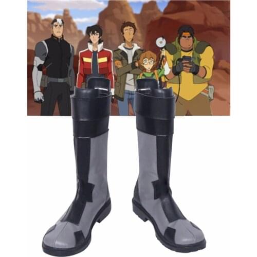 Voltron: Legendary Defender Shiro Takashi Shirog Cosplay Shoes Boots Superhero Halloween Carnival Party Costume Accessories