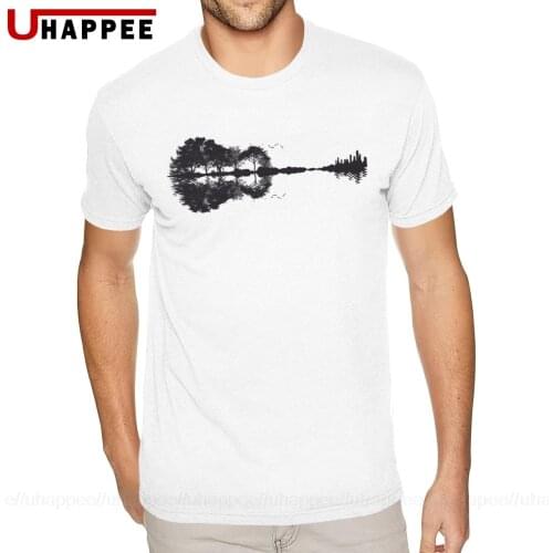 Tall Size Guitar Tee Shirt Men Hip Hop Fashion Short Sleeve Crewneck Man T Shirt Summer 2020 Unique Apparel