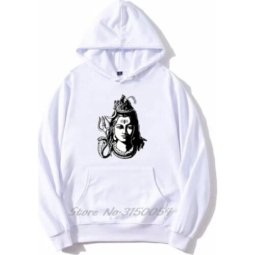 Funny Hindu Shiva The God Hoodie Men Unisex Pullover Hoodies Sweatshirt Men Funny Hooded Coats Jackets Harajuku Streetwear