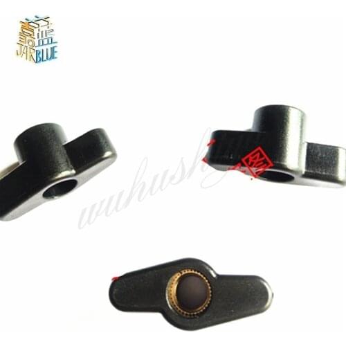 1Pcs M4 M5 M6 M8 35# Head Diameter Butterfly through-hole Nut/ Butterfly Plastic Head Hand Knob Nut