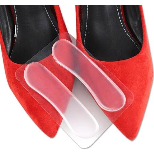 2Pairs Silicone Foot Care Invisible Gel Slip-Resistant Stickers Women High Heel Shoes Pad Pedicure Protector Soft Insole New
