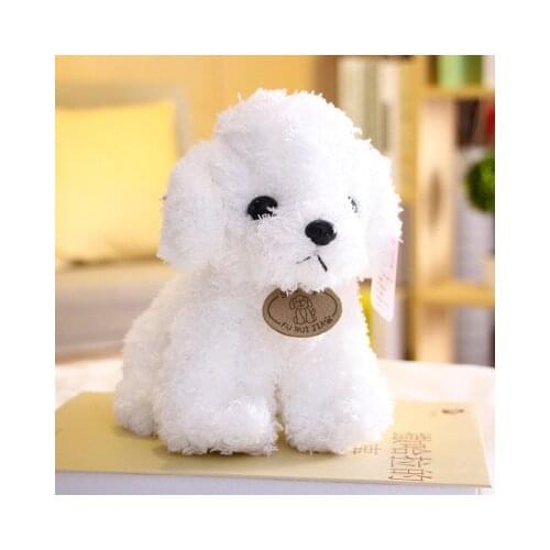 20/25cm Realistic Teddy Dog Lucky Simulation Plush Toys Handmade Realistic Figure Toy Dog Plush Stuffed Toys For Kids Gifts#p4